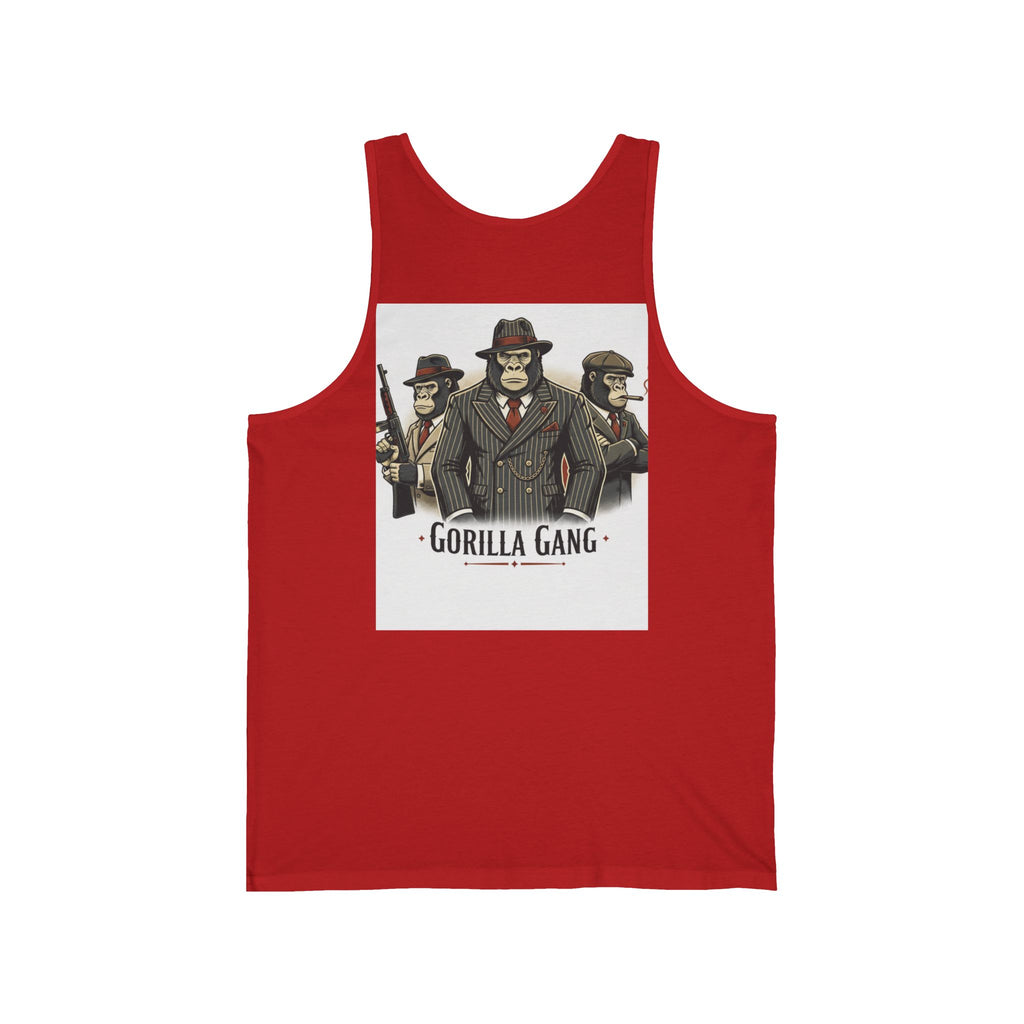 Gorilla Gang Tank Top — 'Gorilla Gang' Primate Power Graphic Tank