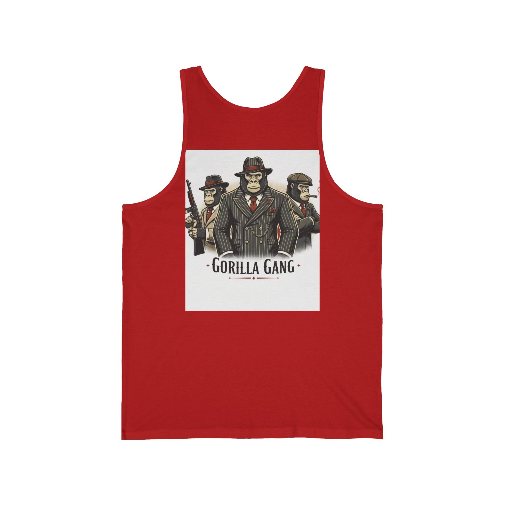Gorilla Gang Tank Top — 'Gorilla Gang' Primate Power Graphic Tank
