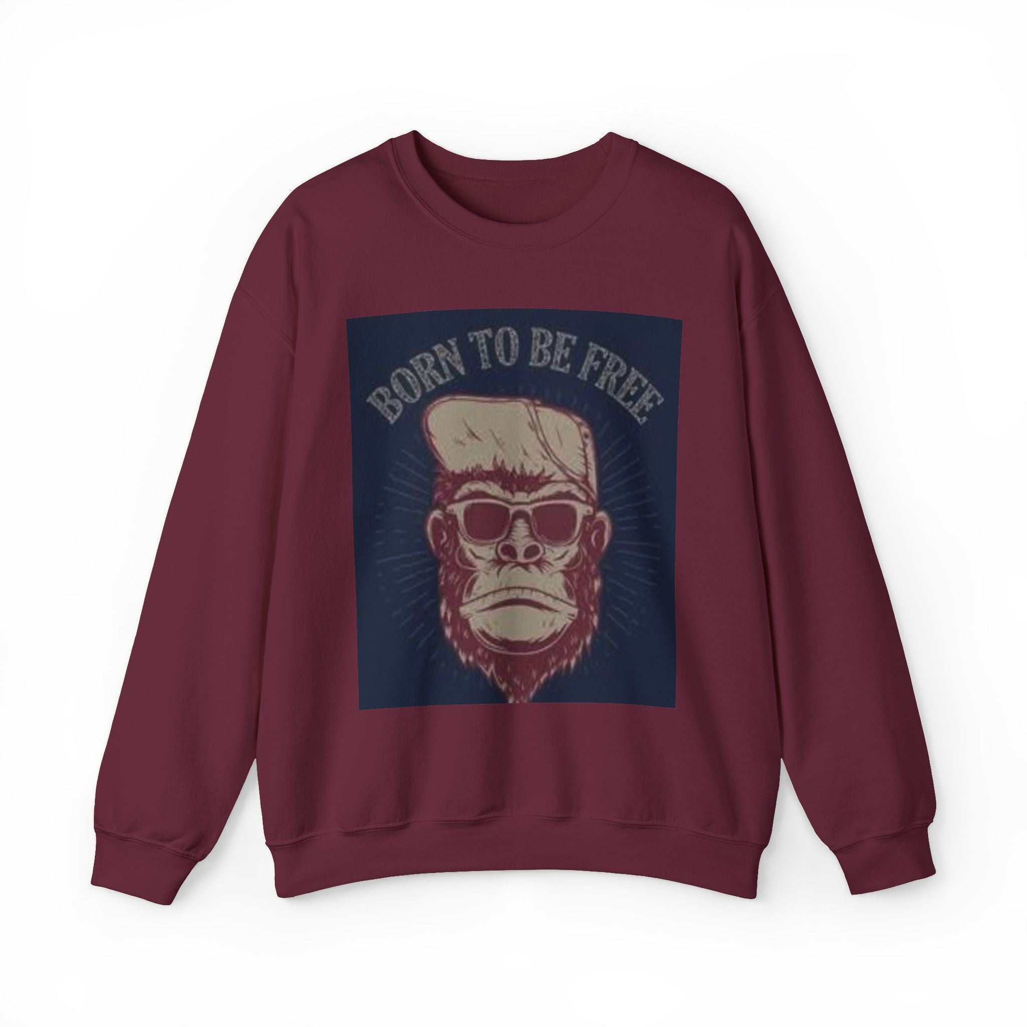 Gorilla Gang 'Born to Be Free' Crewneck Sweatshirt
